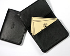 Black Business Card Holder