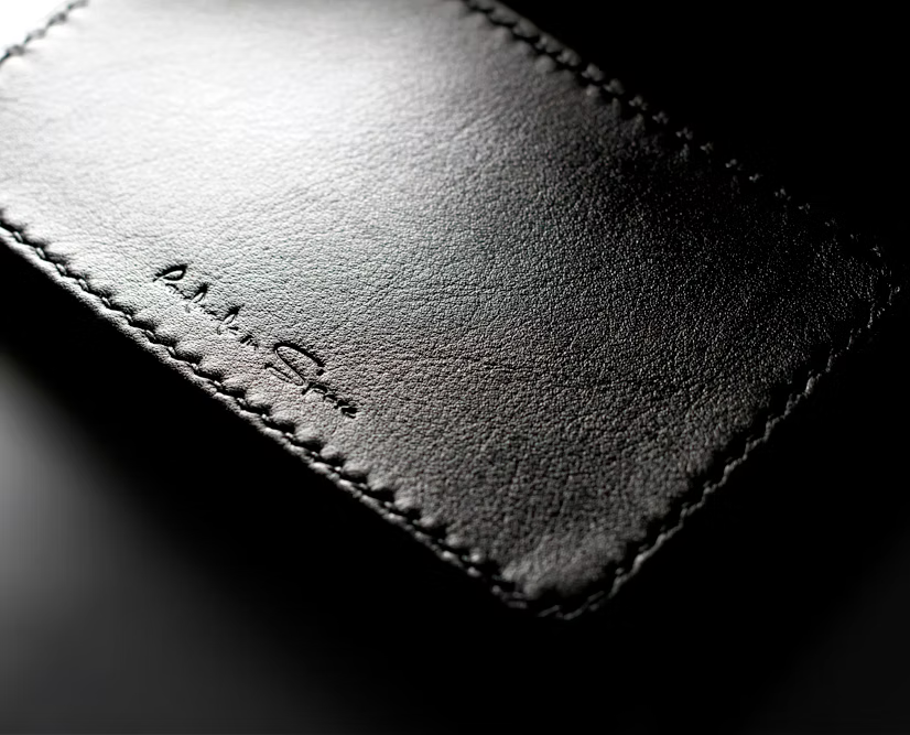Black Business Card Holder