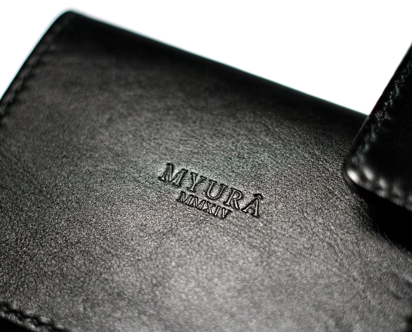 Black Business Card Holder