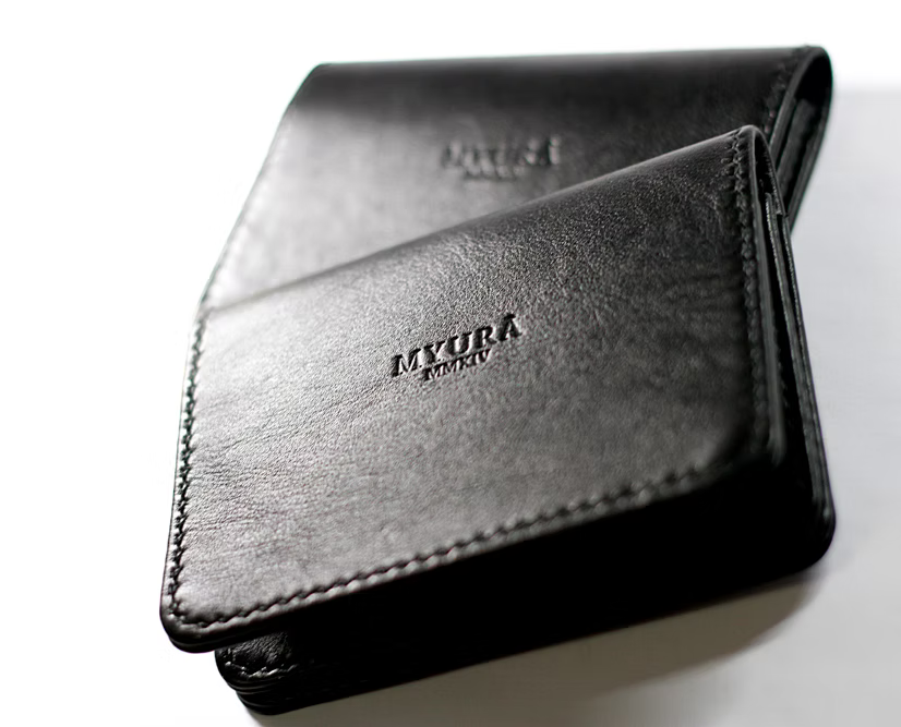 Black Business Card Holder