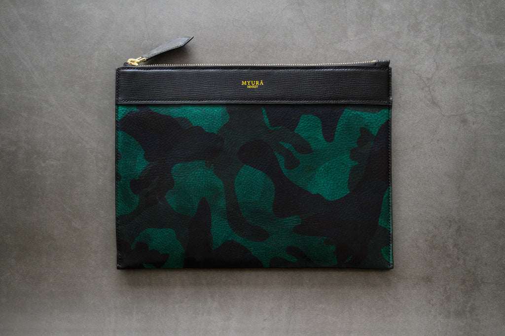 CamoQuad Clutch Bag