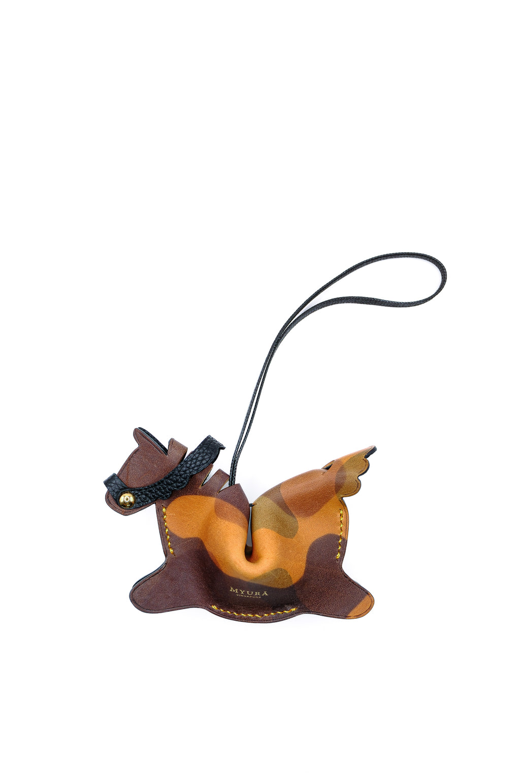 Fortune Pony Leather Charm