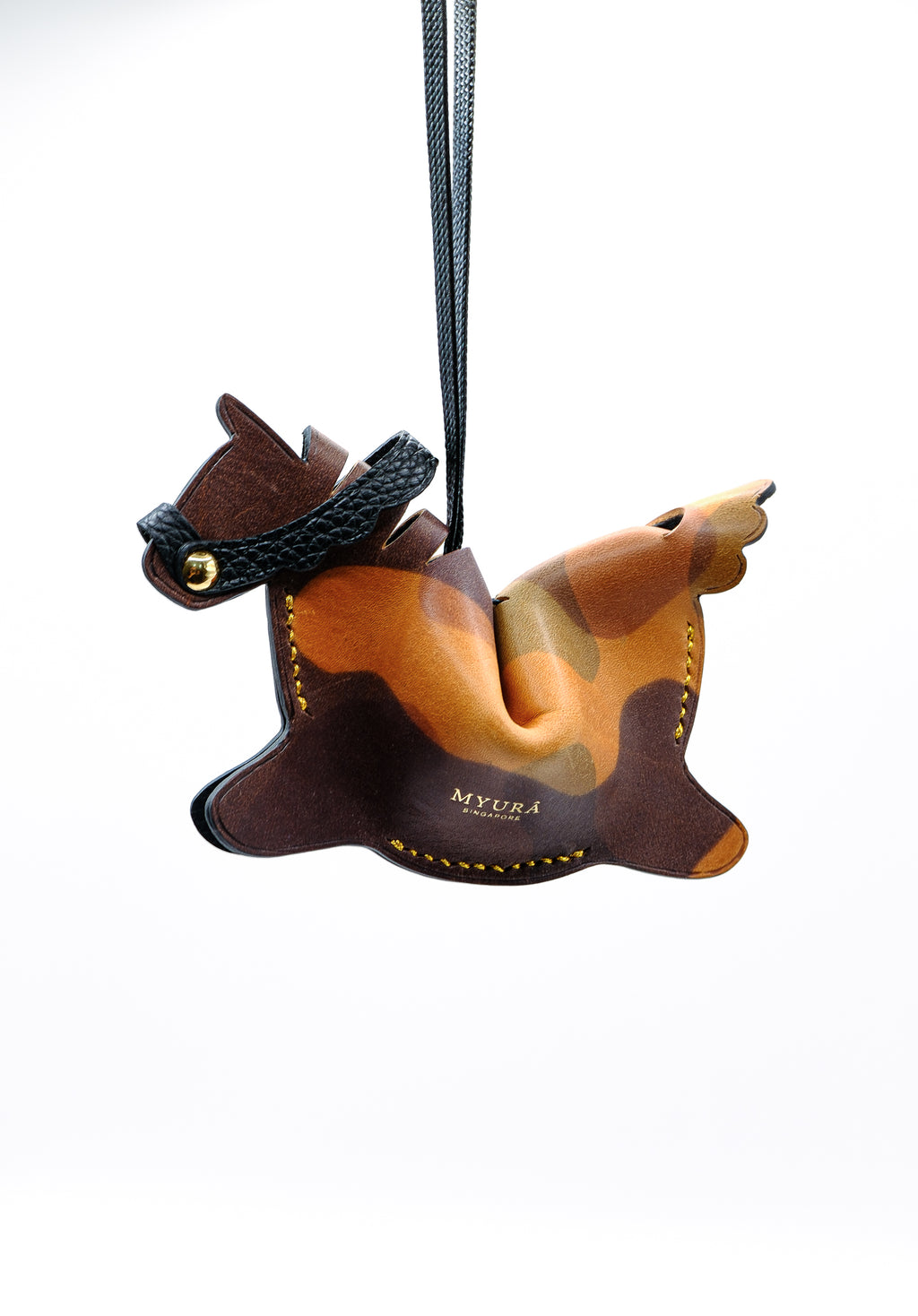 Fortune Pony Leather Charm